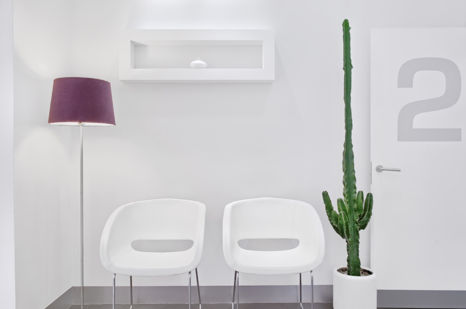 sala espera clnica dental